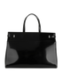 Large Manhattan, &pound;1,200, Handbags, Black/Tan, Leather, Back view